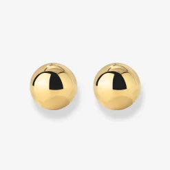 Bubbly Studs Medium Gold