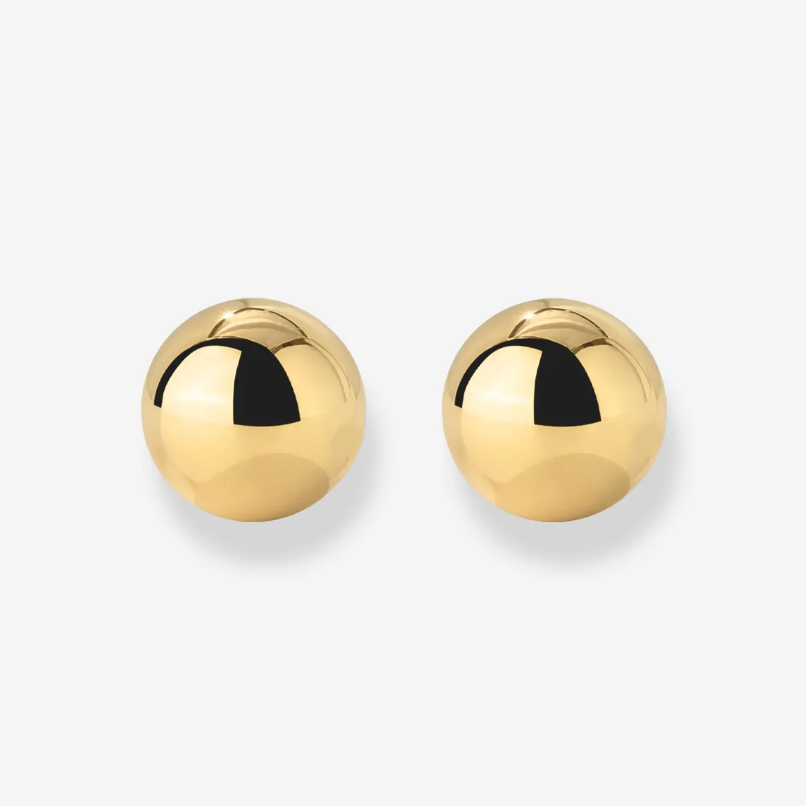 Bubbly Studs Medium Gold