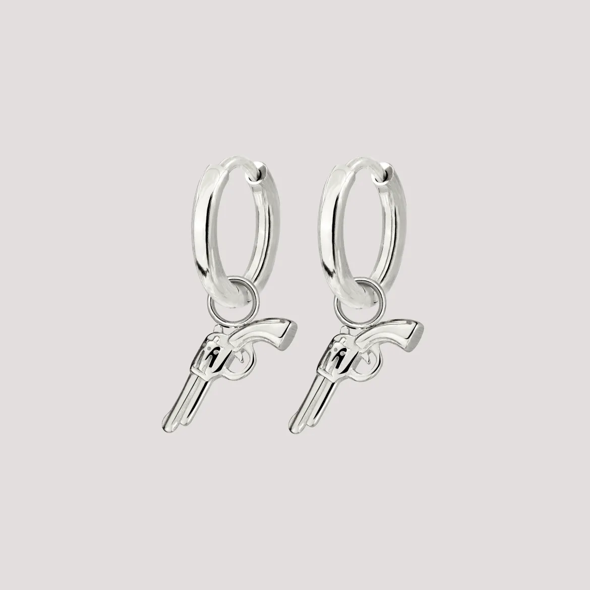 Bulletproof Hoop Set Baby Silber