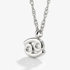 Cancer Bubble Necklace Silber