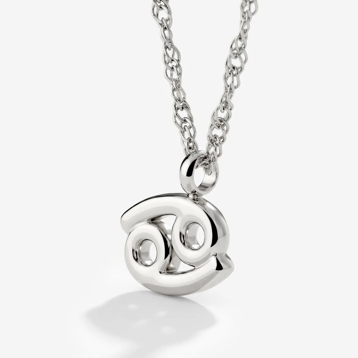 Cancer Bubble Necklace Silber