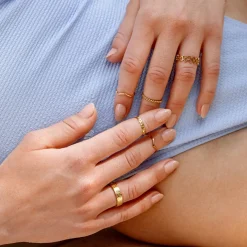 Child of the Ocean Ring Gold