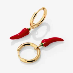 Chili Hoop Set Small Gold