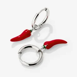 Chili Hoop Set Small Silber