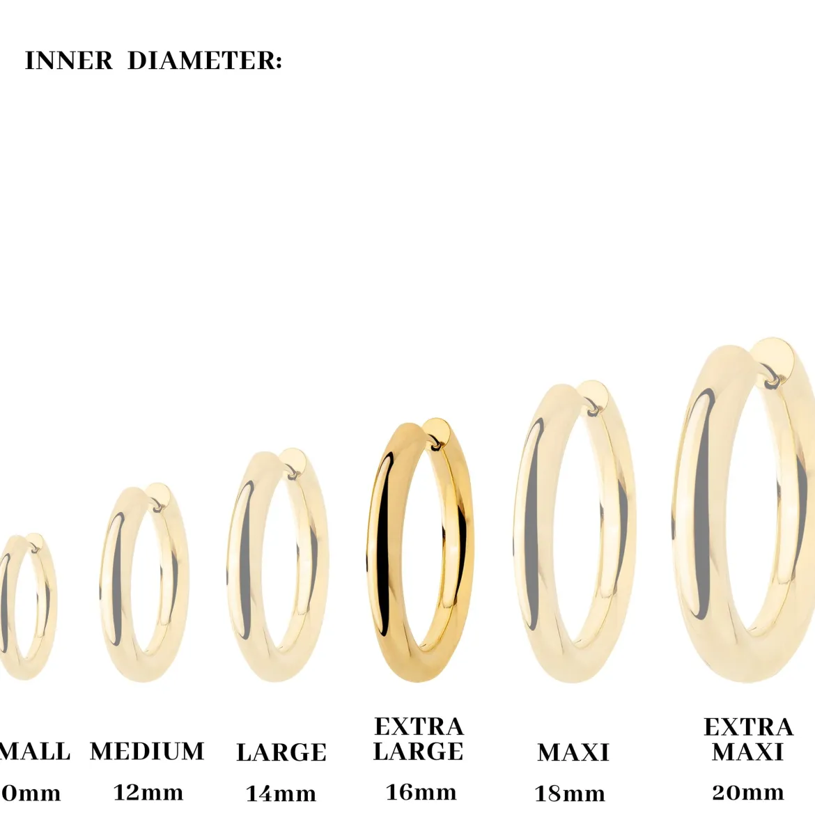 Chunky Hoop Set Extra Large