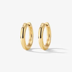 Chunky Hoopies Medium Gold