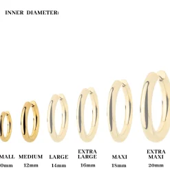Chunky Lover Hoop Bundle Small Roségold