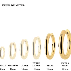 Chunky Lover Hoop Bundle Maxi Roségold