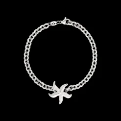 Chunky Starfish Bracelet Silber