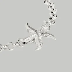 Chunky Starfish Bracelet Silber