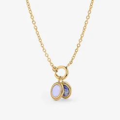 Classic Chain Charm Necklace Set
