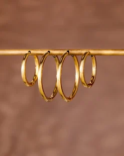 Clean Hoop Bundle Midi Roségold