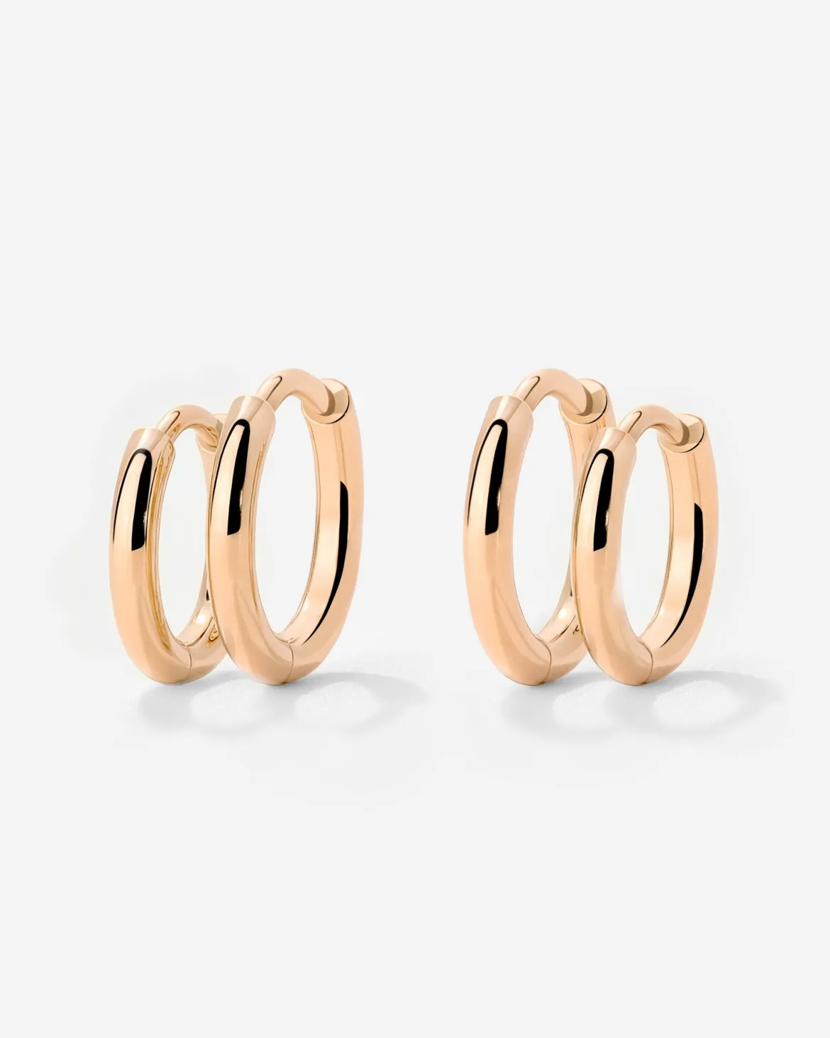 Clean Hoop Bundle Small Roségold