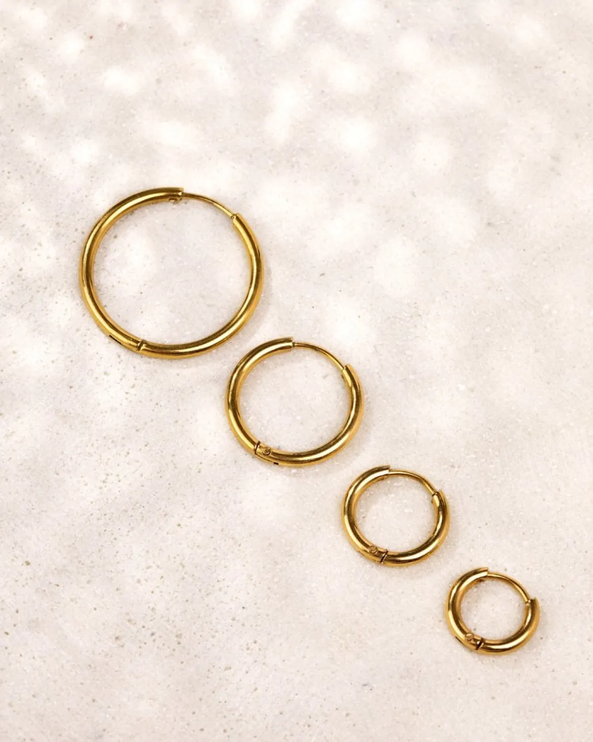 Clean Hoop Bundle Small Roségold