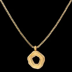 Coastal Charm Necklace Gold