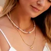 Coastal Charm Necklace Gold