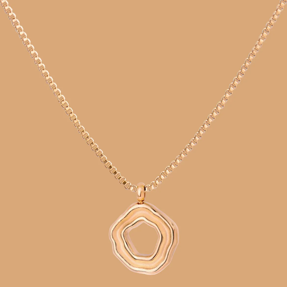 Coastal Charm Necklace Roségold