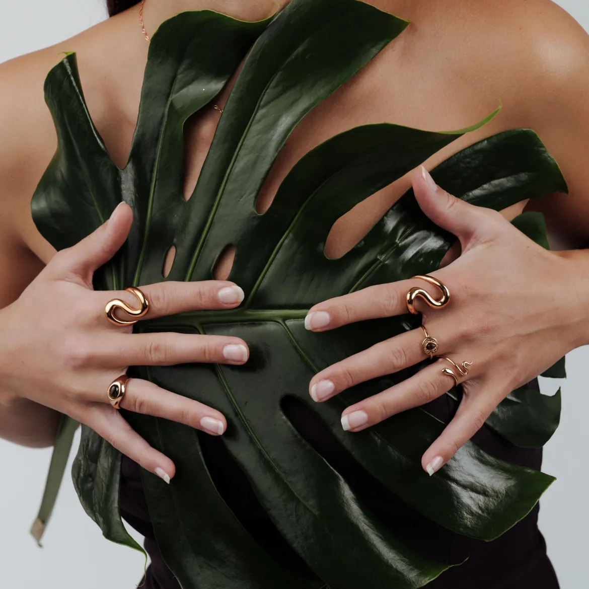 Coiled Ring Roségold