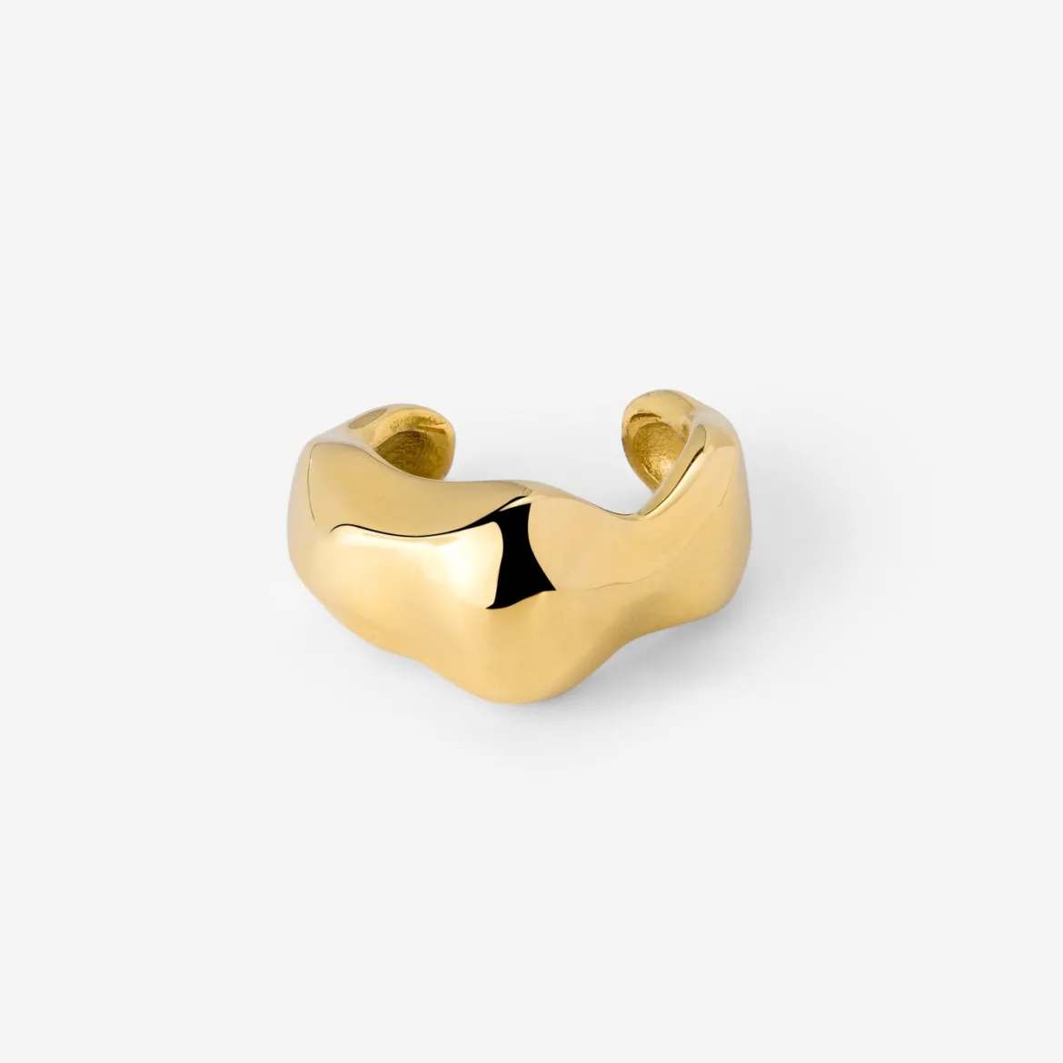 Colorful Conny Ear Cuff Gold
