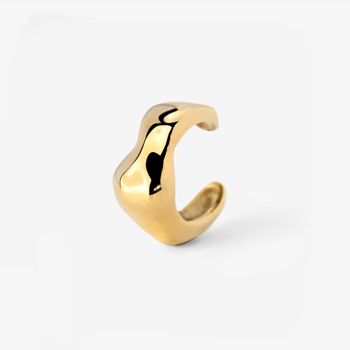 Colorful Conny Ear Cuff Gold