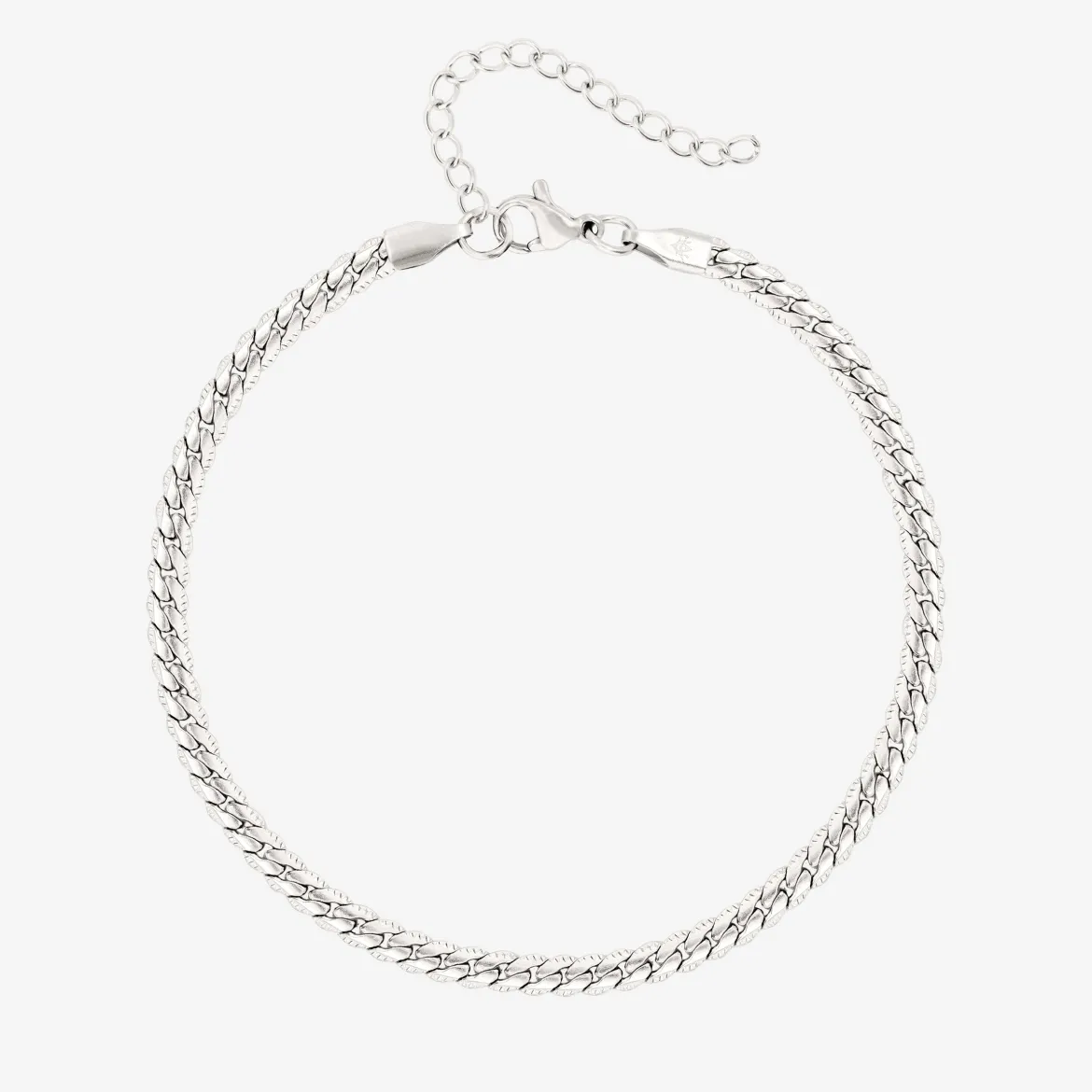 Contigo Anklet Silber