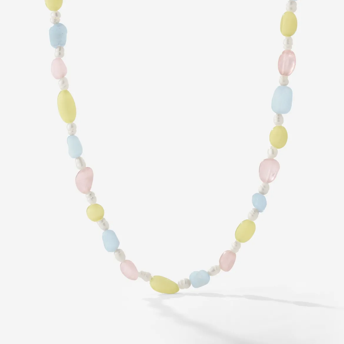 Cotton Candy Choker Gold