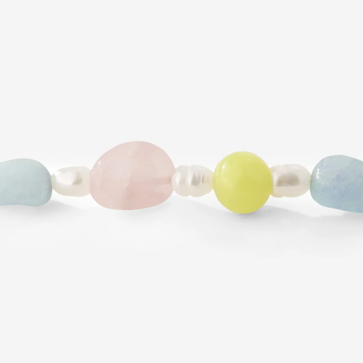 Cotton Candy Choker Gold