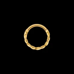 Curly Twist Piercing Gold