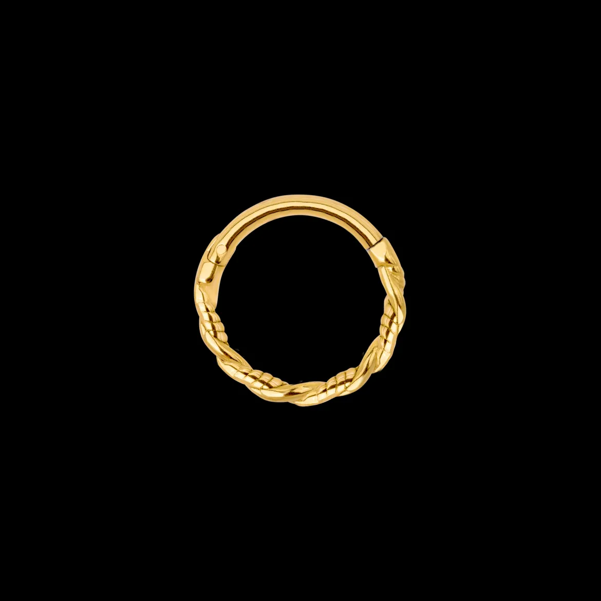 Curly Twist Piercing Gold