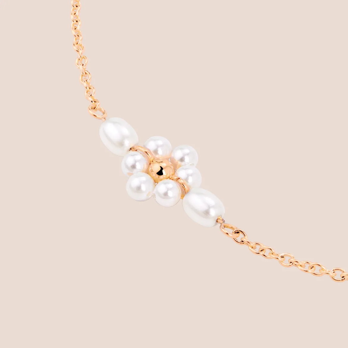 Daisy Choker Roségold