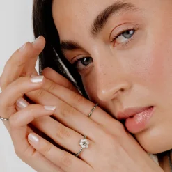 Daisy Ring Silber
