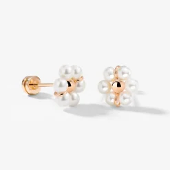Daisy Studs Roségold