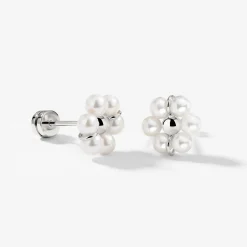 Daisy Studs Silber