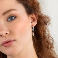 Dalmatino Hoop Set Silber