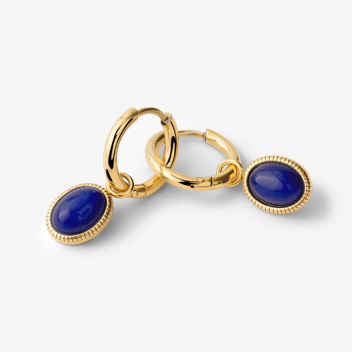 Deep Sea Hoop Set Small Gold
