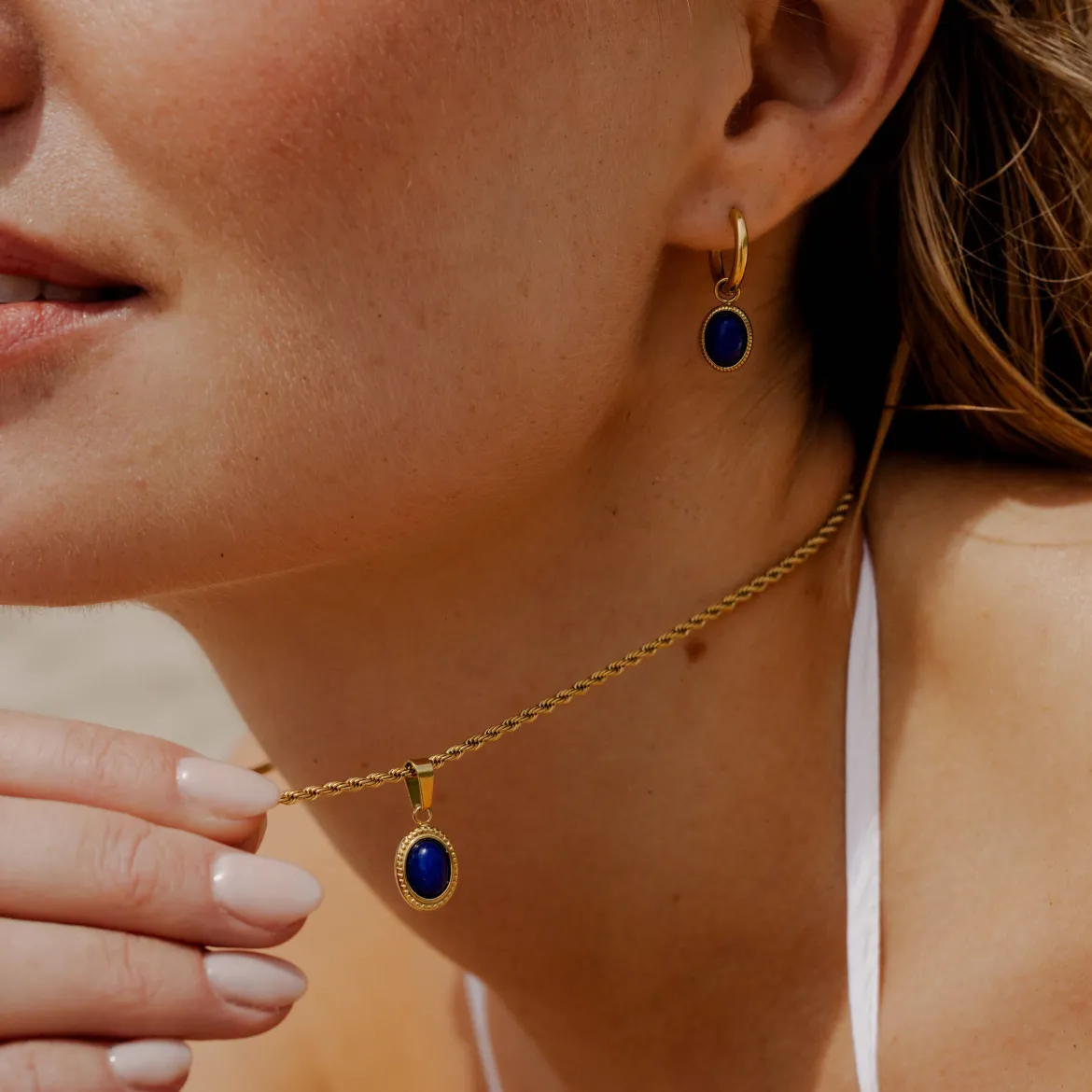 Deep Sea Necklace Gold