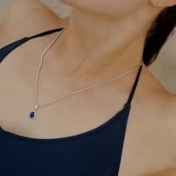 Deep Sea Necklace Silber