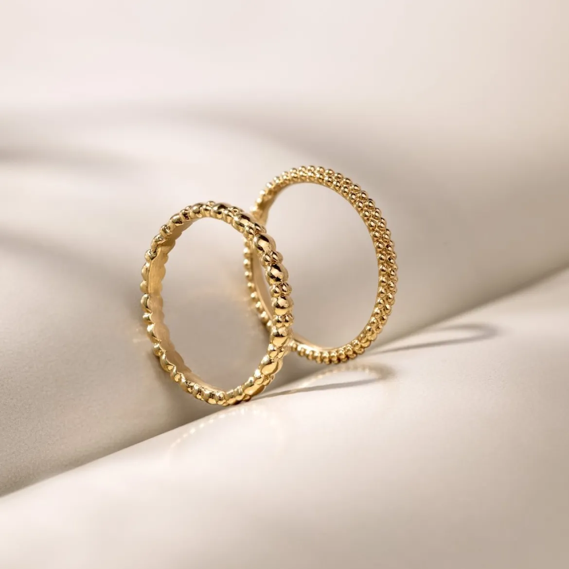 Dotted Ring Silber