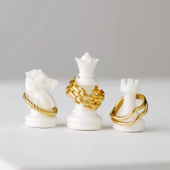 Double Wave Ring Silber