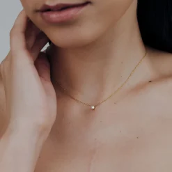 Dream Pearl Choker Gold