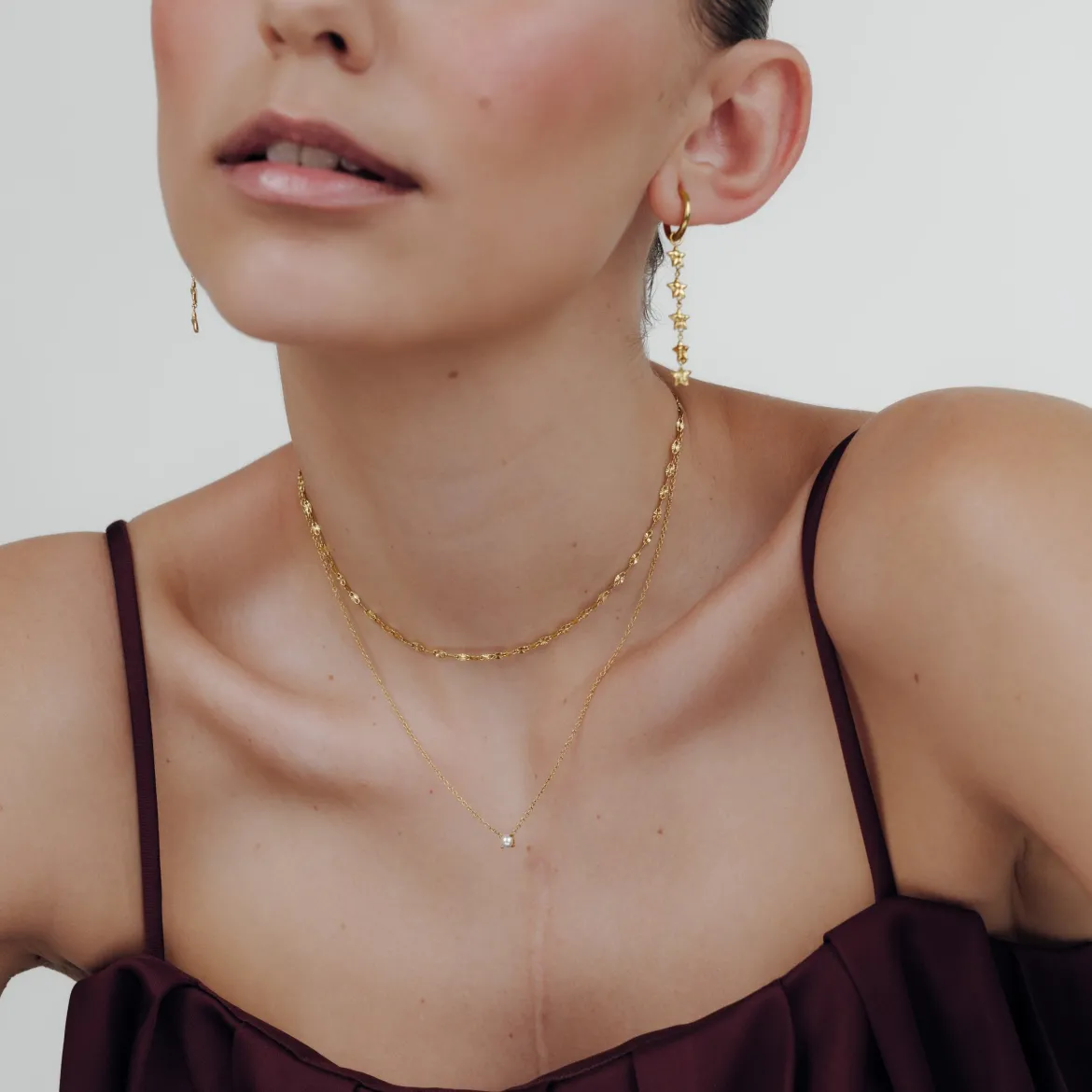 Dream Pearl Choker Gold