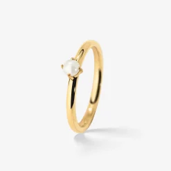 Dream Pearl Ring Gold