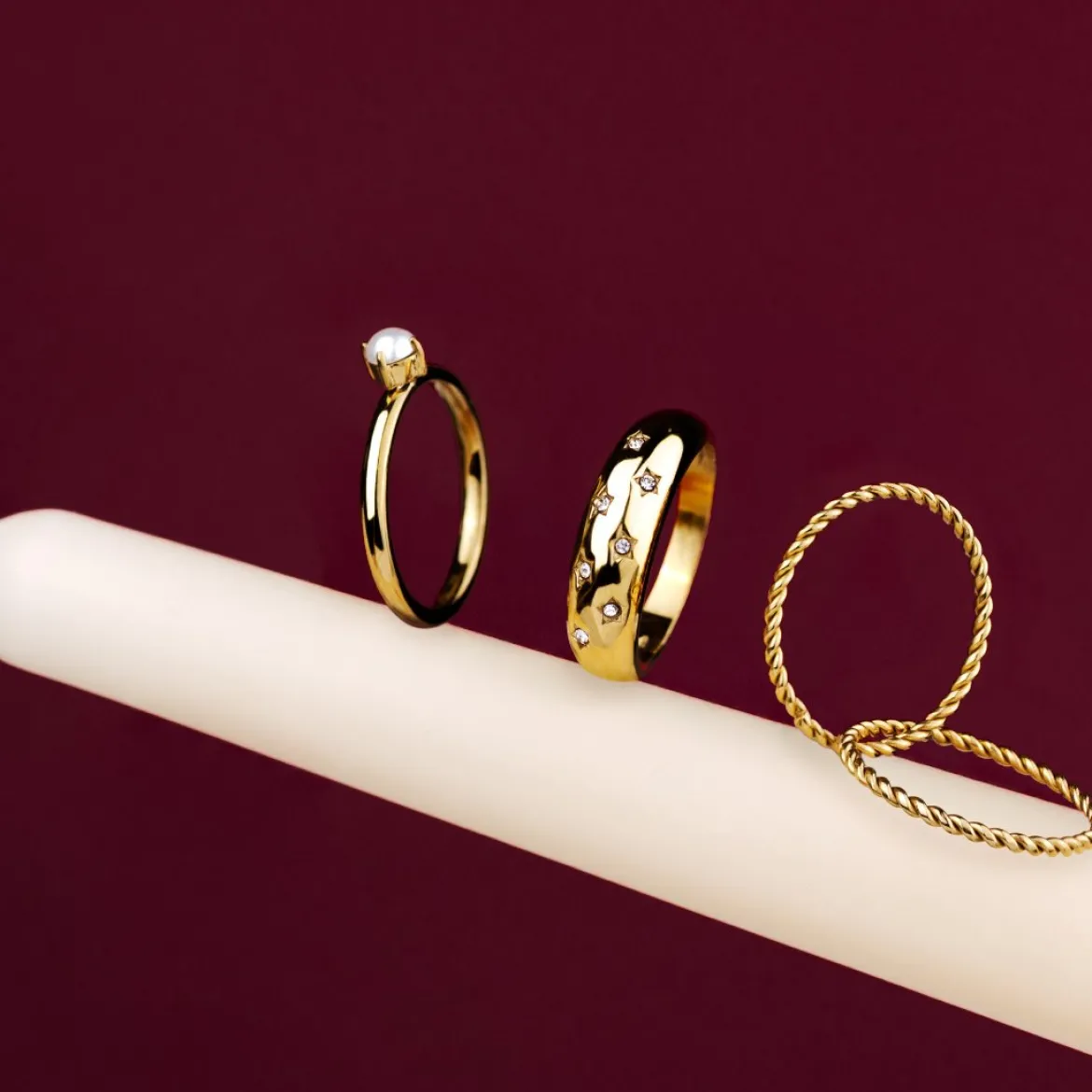 Dream Pearl Ring Roségold