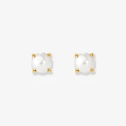 Dream Pearl Studs Gold