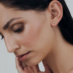 Dream Pearl Studs Silber