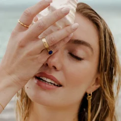 Drop in the Ocean Ring Gold