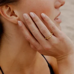 Drop in the Ocean Ring Roségold