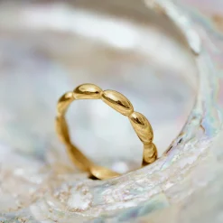 Drop in the Ocean Ring Silber