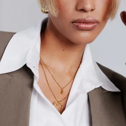 Drop it Necklace Gold