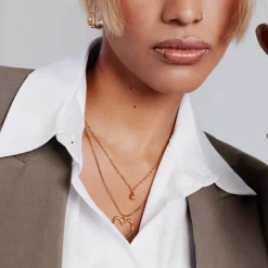 Drop it Necklace Roségold